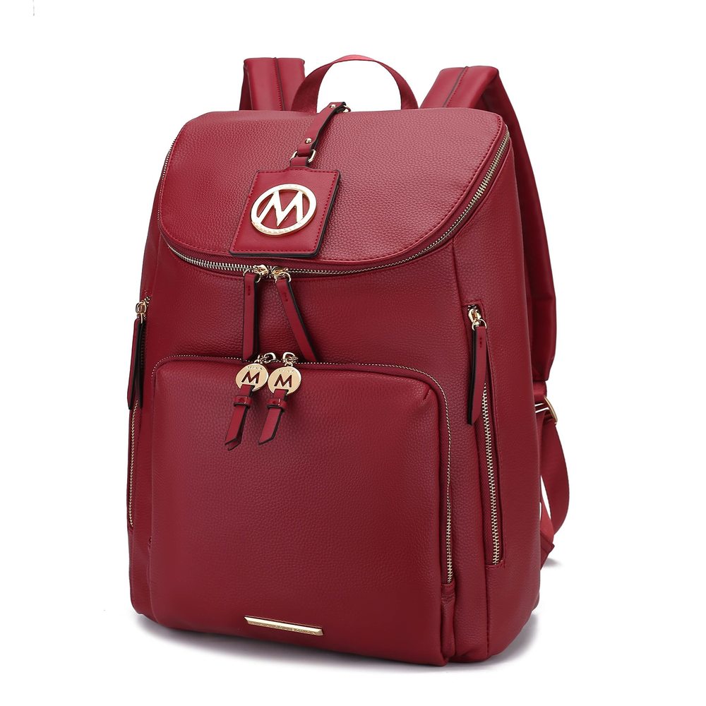 Backpack Bag for Women Vegan Leather Top-Handle Ladies Fashion Travel Bag –